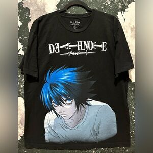 Death Note Anime Series Character Shirt